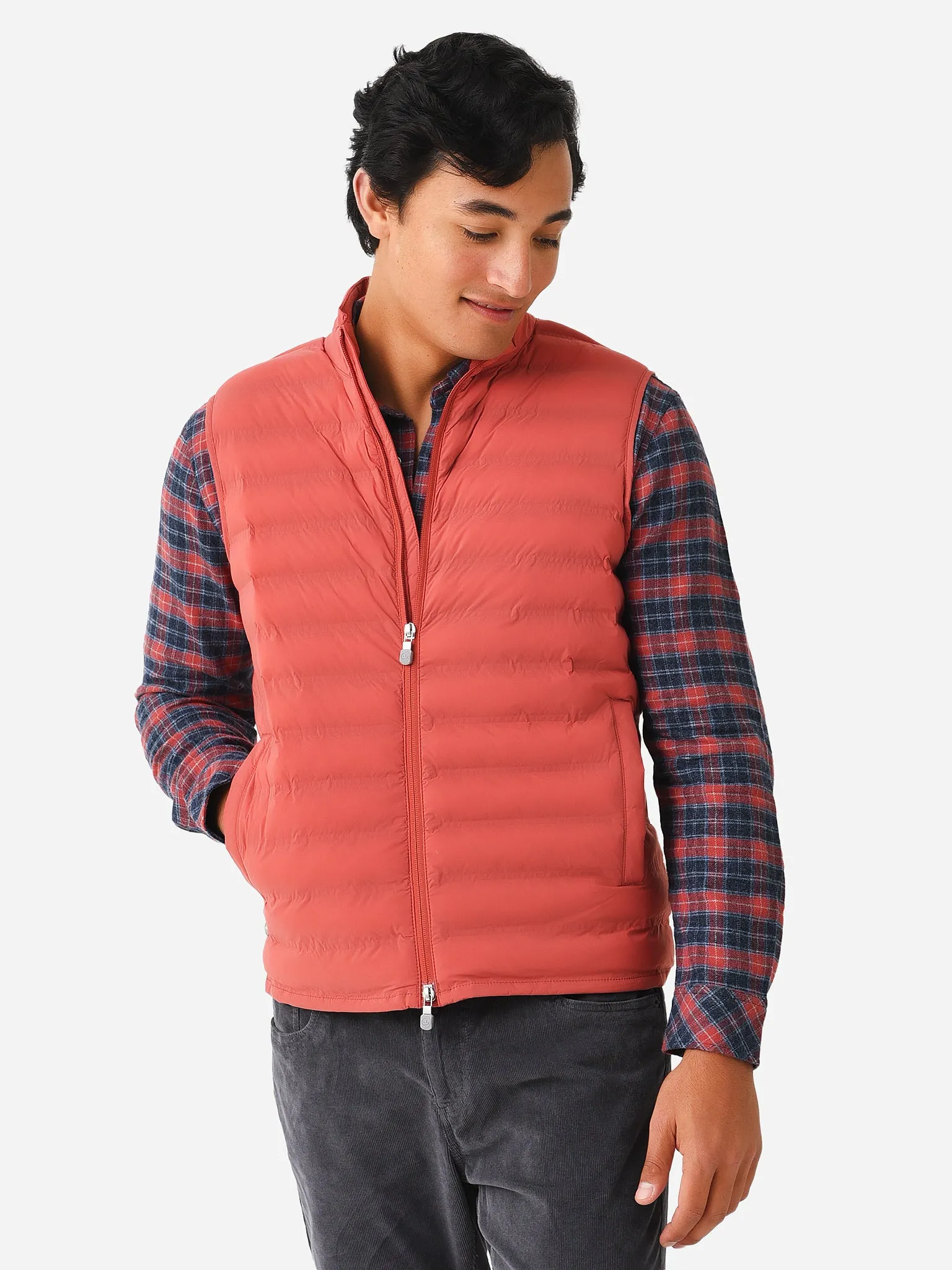     PETER MILLAR  Crown Crafted Men's Stitchless Baffle Vest    