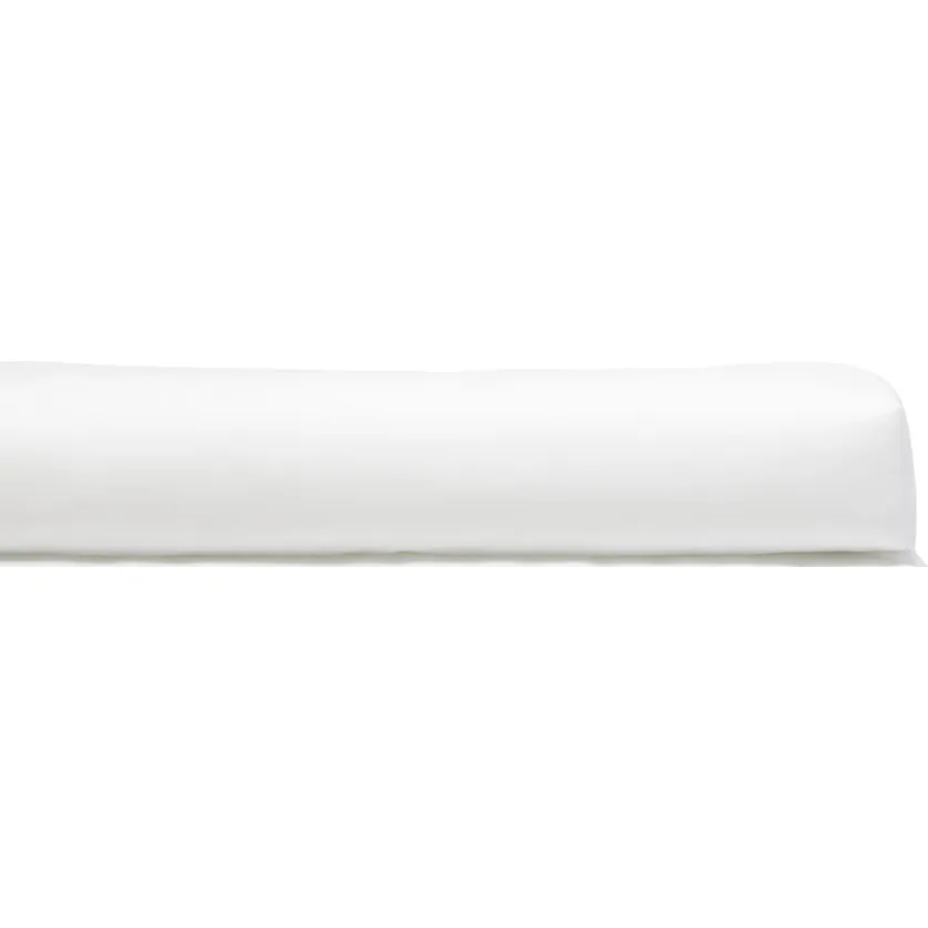 Petite Plume Crib Sheet, White Sateen