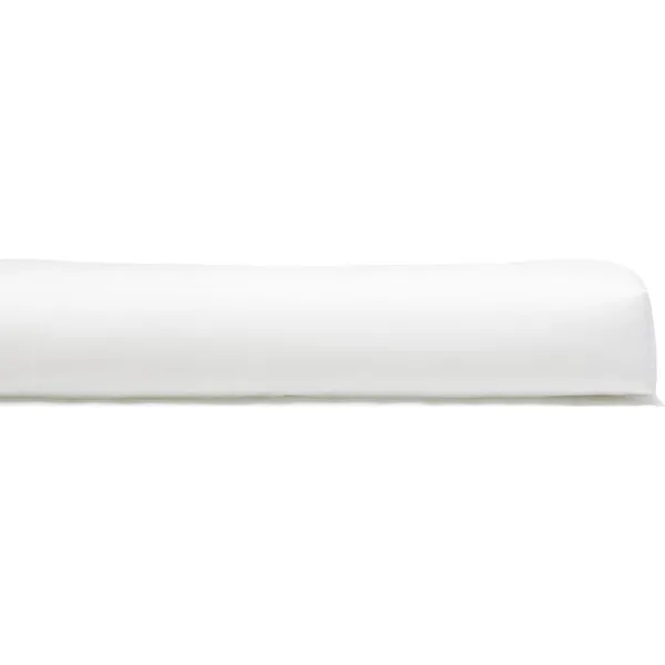 Petite Plume Crib Sheet, White Sateen