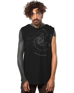 Plazmalab Fibonacci Hooded Tank Black: M