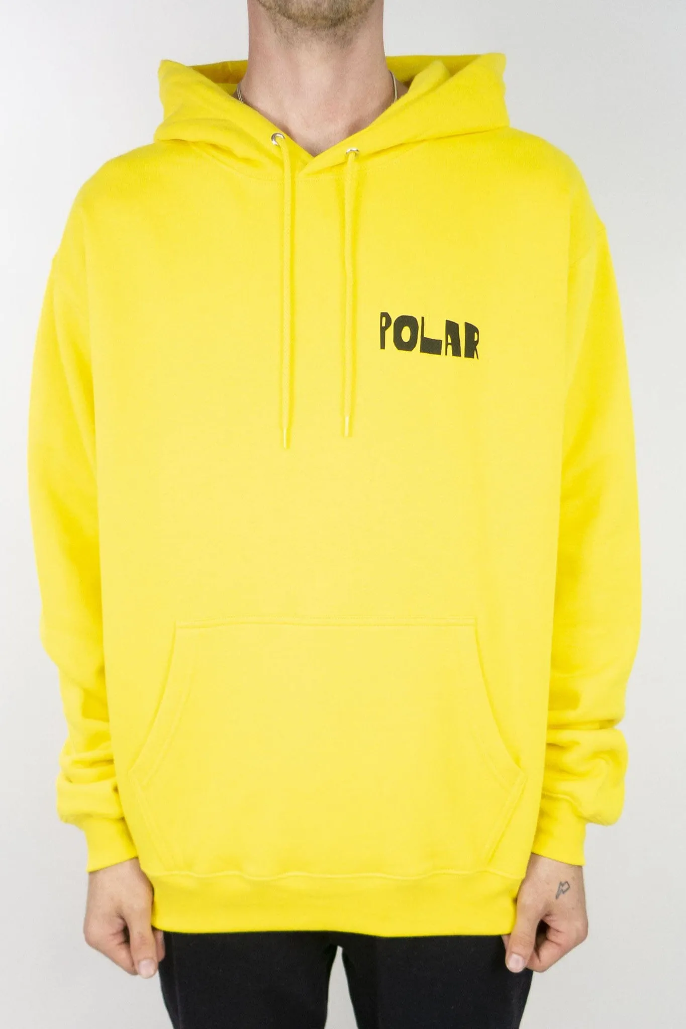 Polar Skate Co. Trippin' Hoodie - Lemon exclusive at Remix