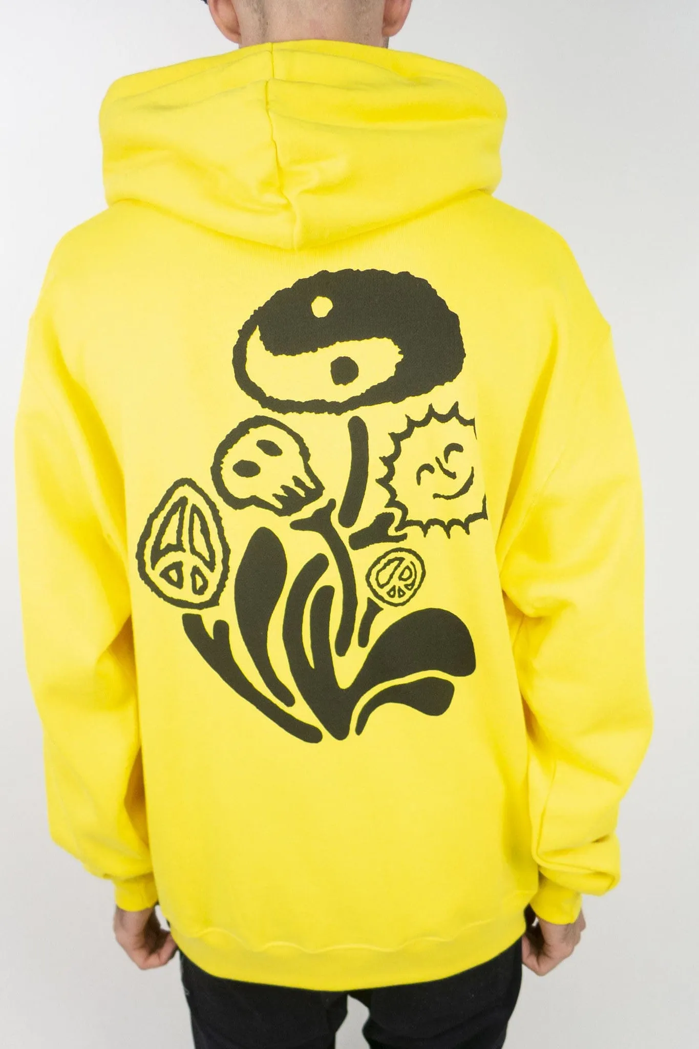 Polar Skate Co. Trippin' Hoodie - Lemon exclusive at Remix