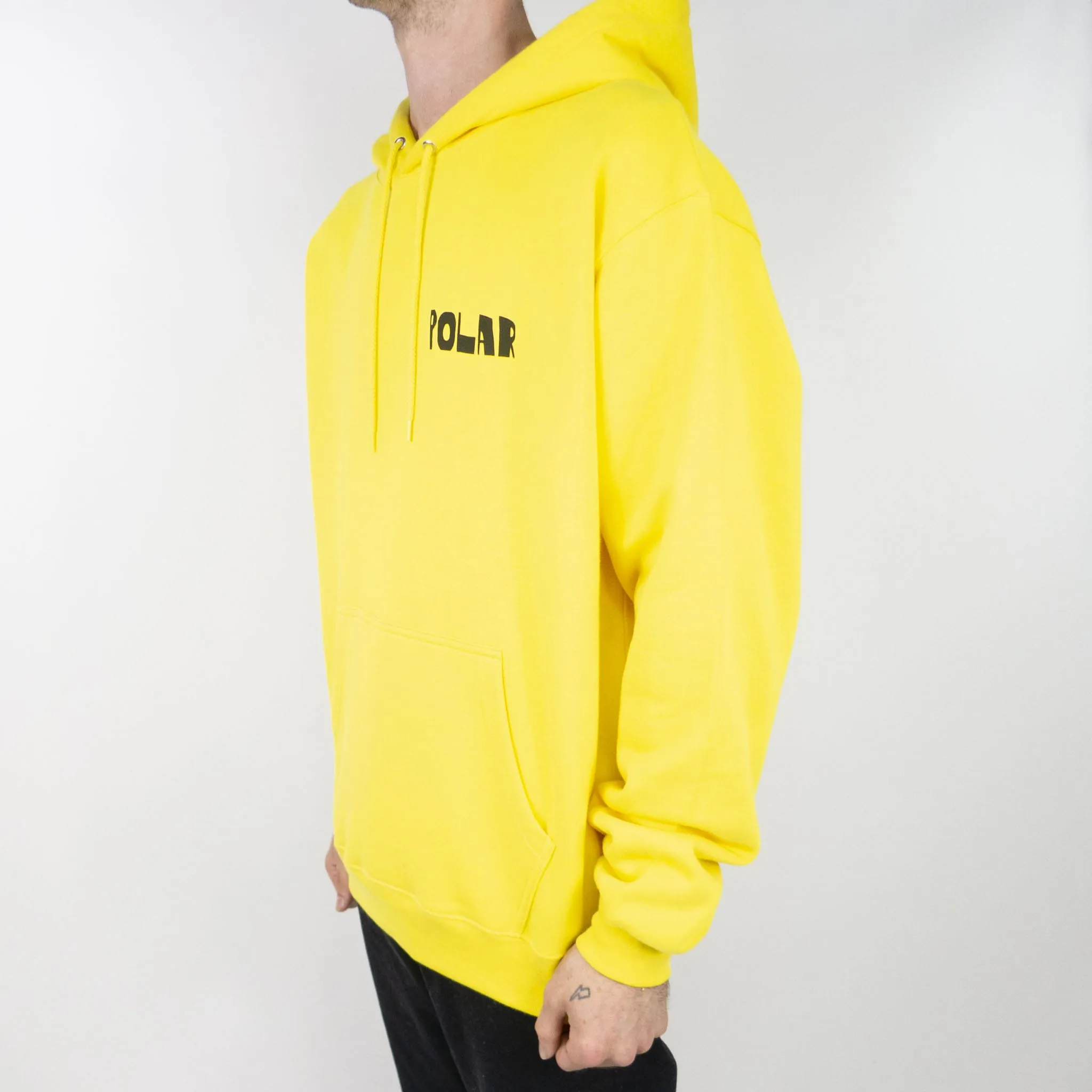 Polar Skate Co. Trippin' Hoodie - Lemon exclusive at Remix