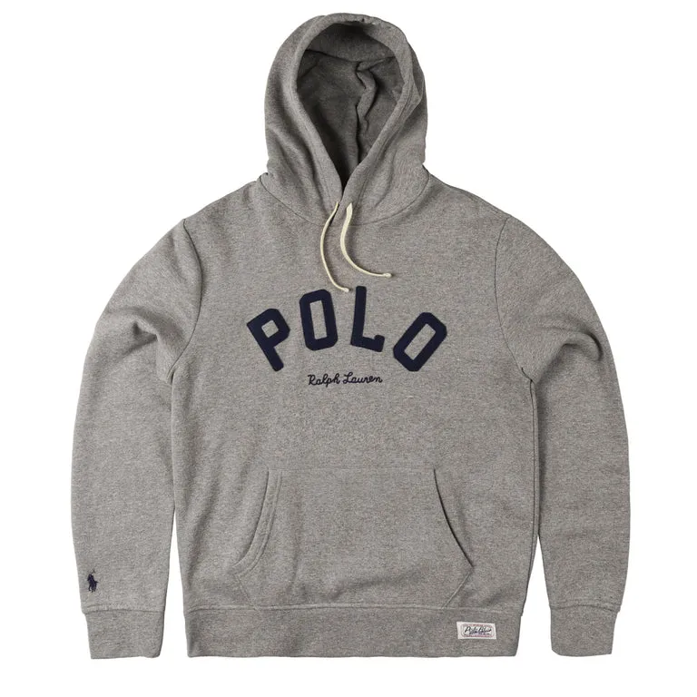 Polo Ralph Lauren The RL Logo Hoodie Dark Vintage Heather