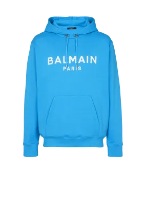 Printed Balmain Paris hoodie