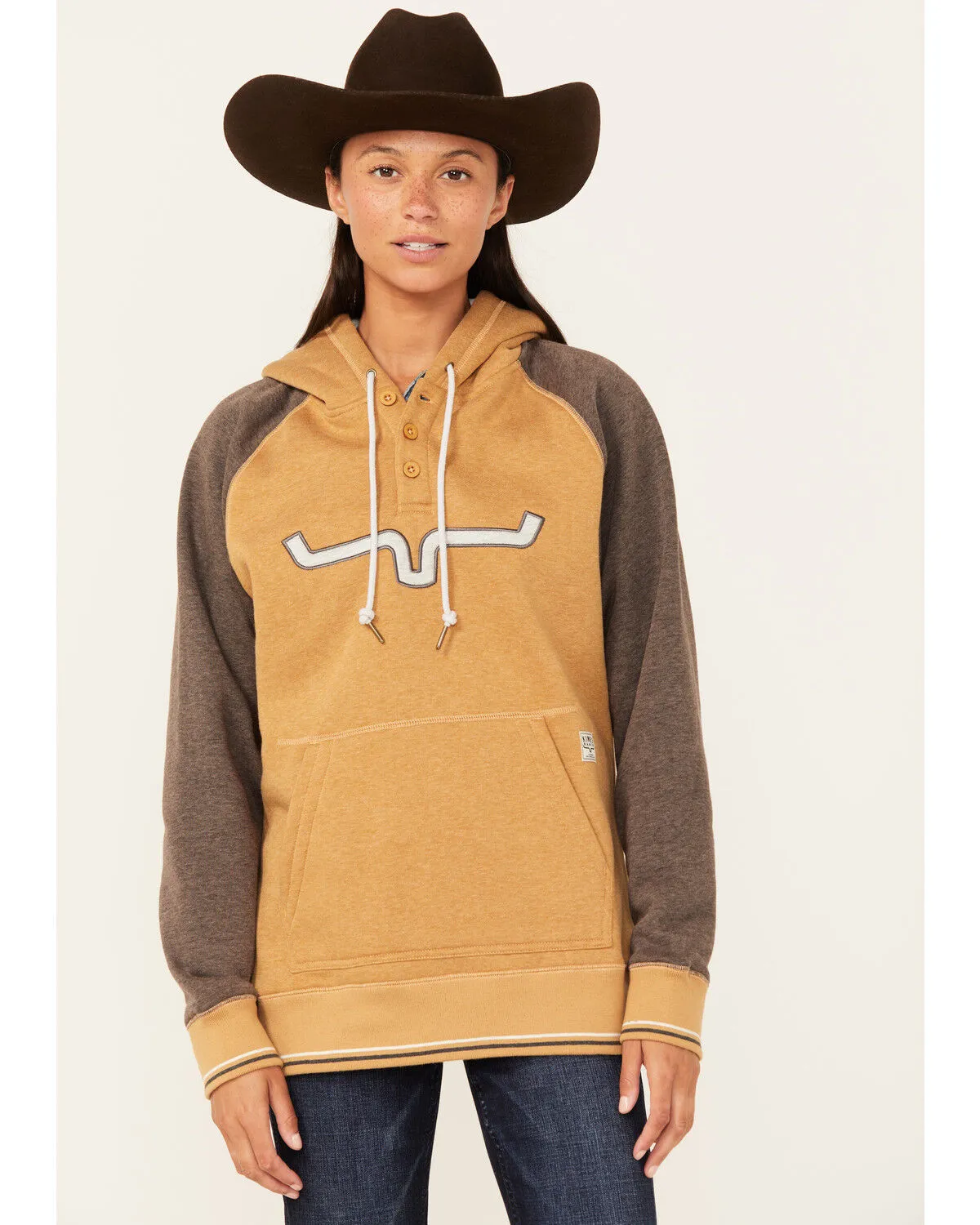 Product Name:  Kimes Ranch Women's Embroidered Amigo Hooded Pullover