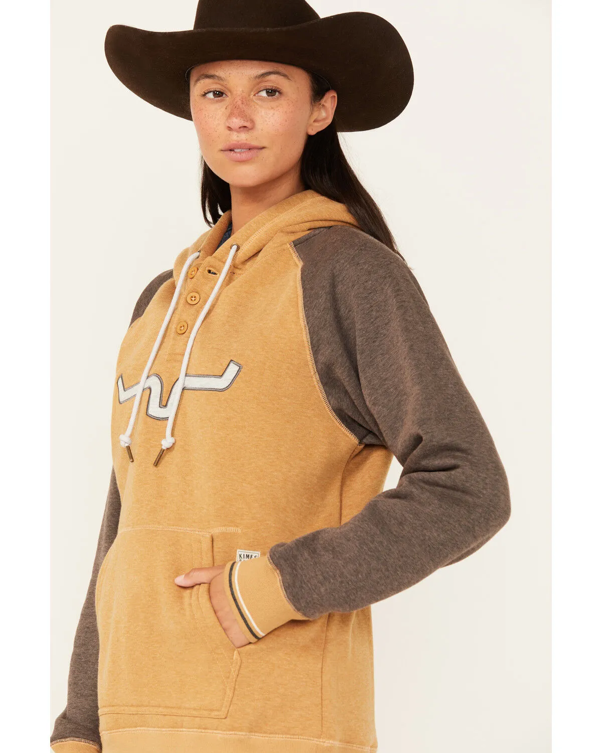 Product Name:  Kimes Ranch Women's Embroidered Amigo Hooded Pullover