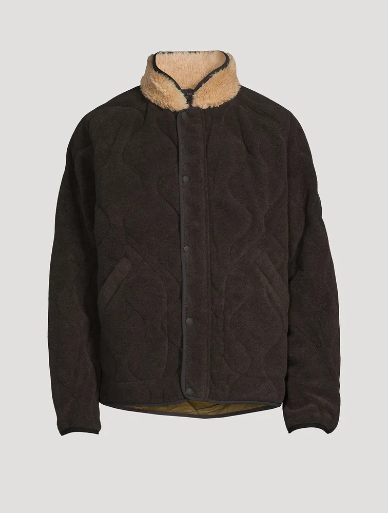 RAG BONE Shield Reversible Wool And Nylon Liner Jacket