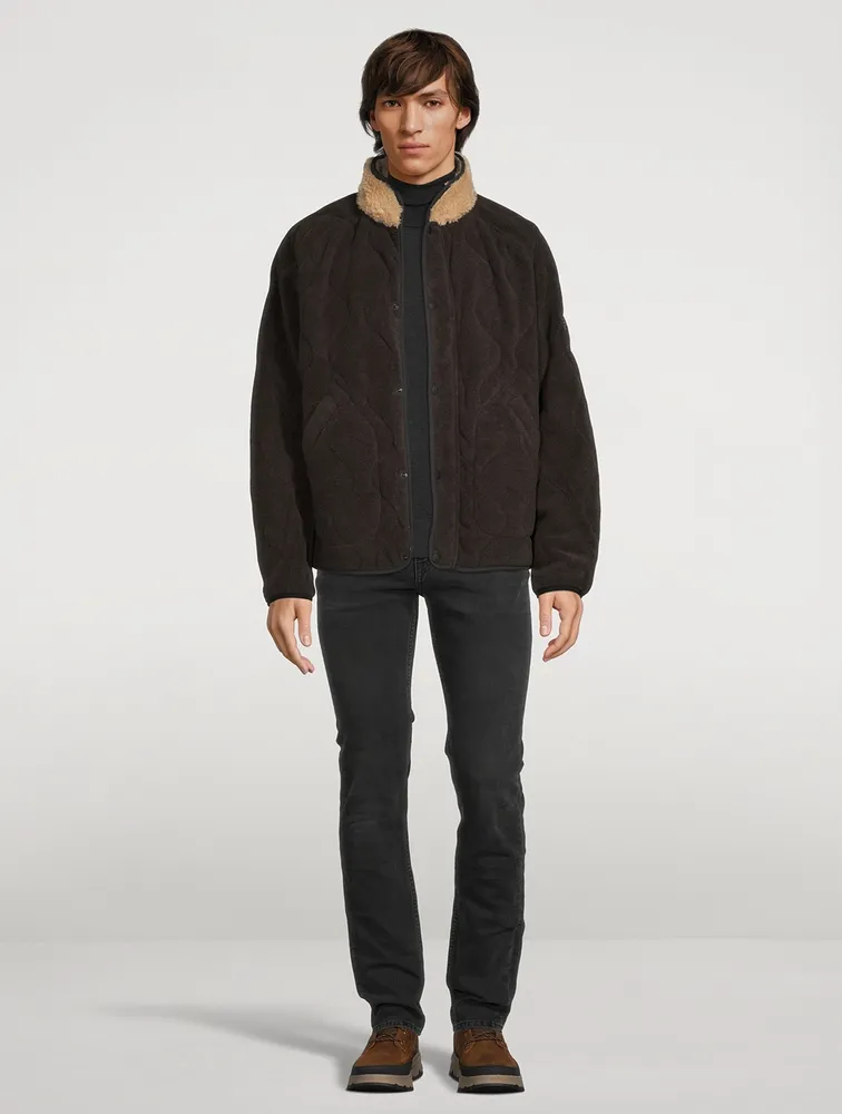 RAG BONE Shield Reversible Wool And Nylon Liner Jacket