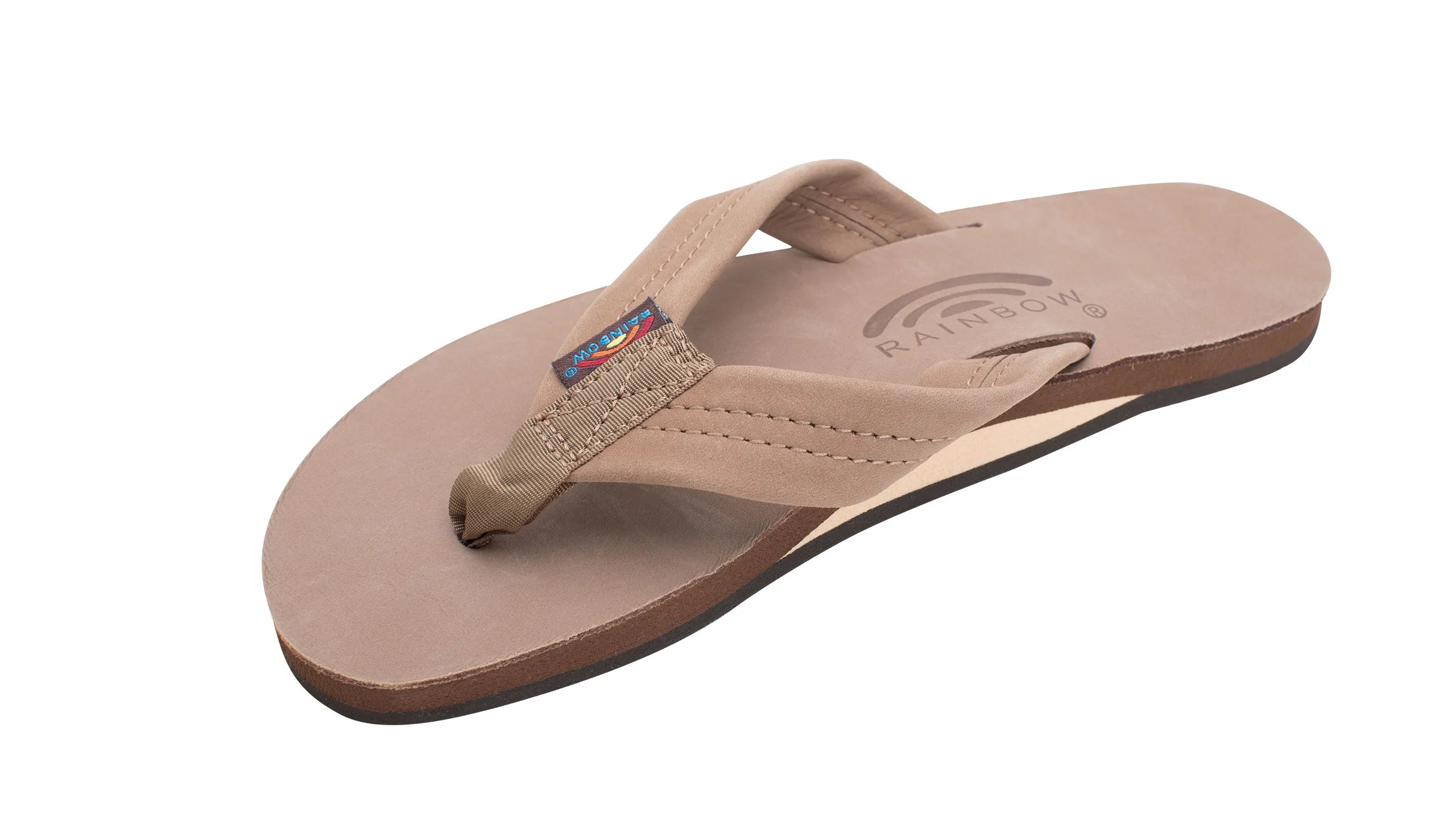 Rainbow Single Layer Arch Support Premier Leather with 1 Strap Women's Sandals (301ALTS)