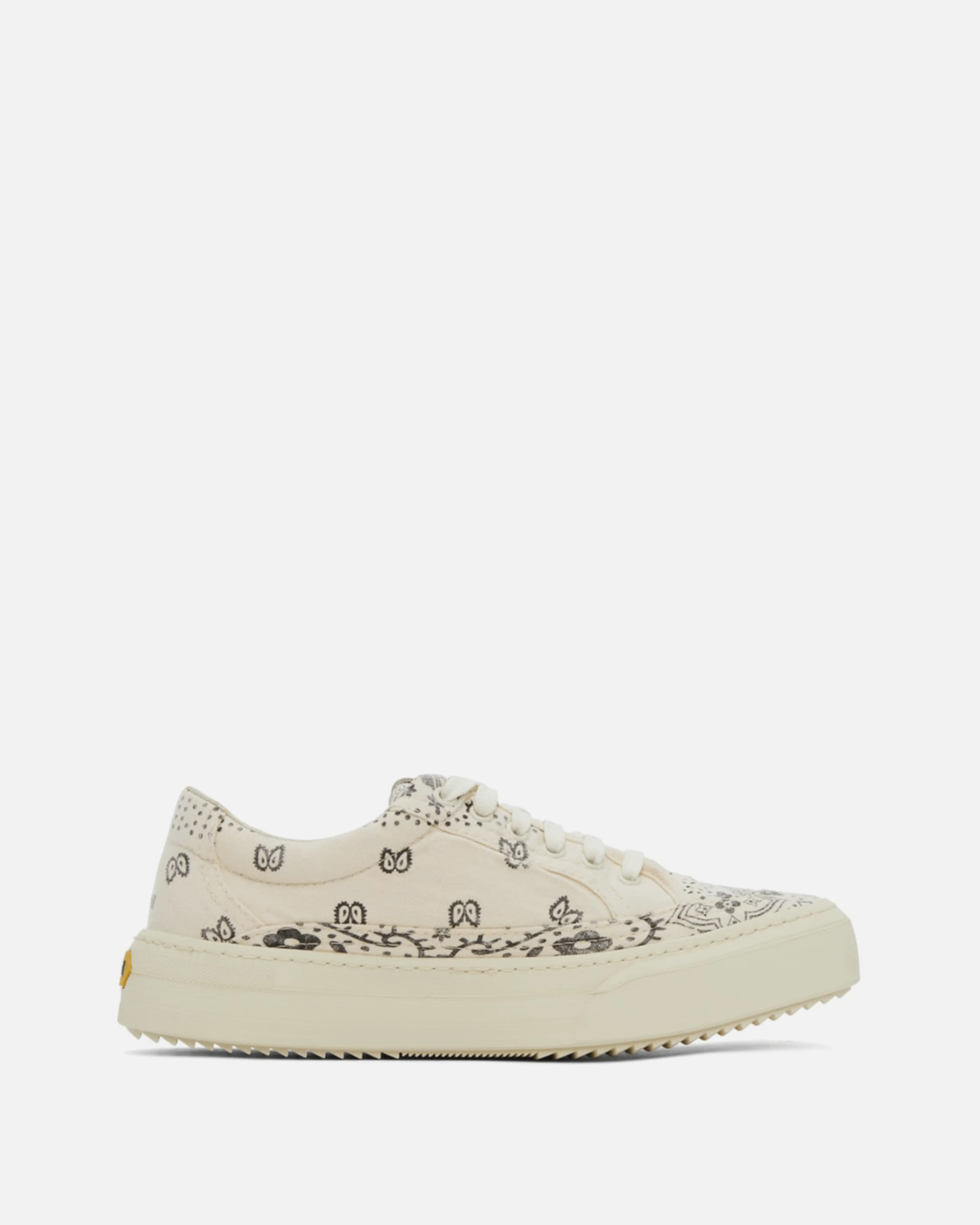 Rhude V2 Bandana Sneakers in Off-White