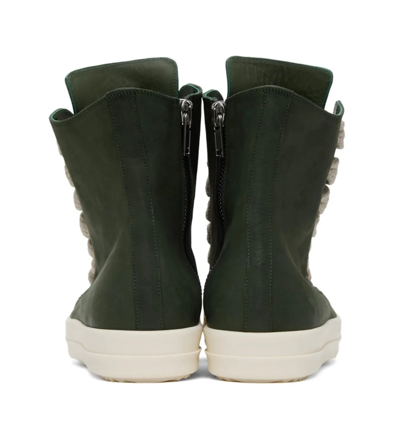 Rick Owens High Sneakers ‘GREEN’