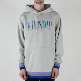 RIPNDIP Colour Block Logo Hoodie- Grey exclusive at Remix