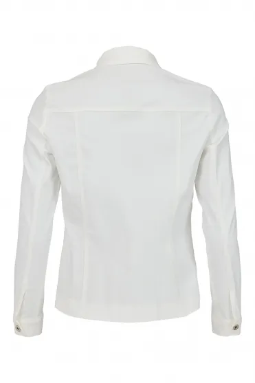 Robell Stretch Fabric Happy Jacket - Off White - 57609-5499-111