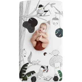 Rookie Humans Woodland Dreams Standard Crib Sheet