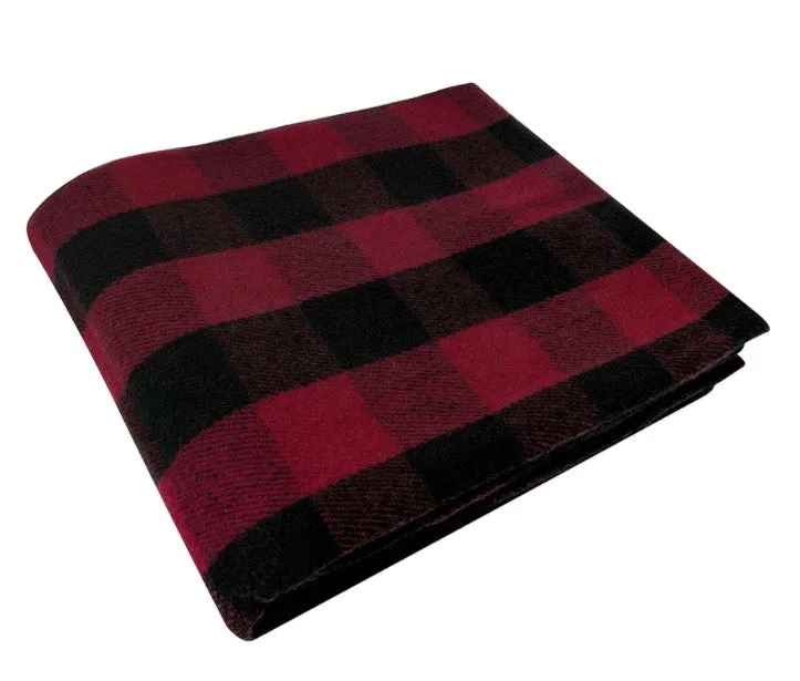 Rothco Plaid Wool Blanket 62x 80