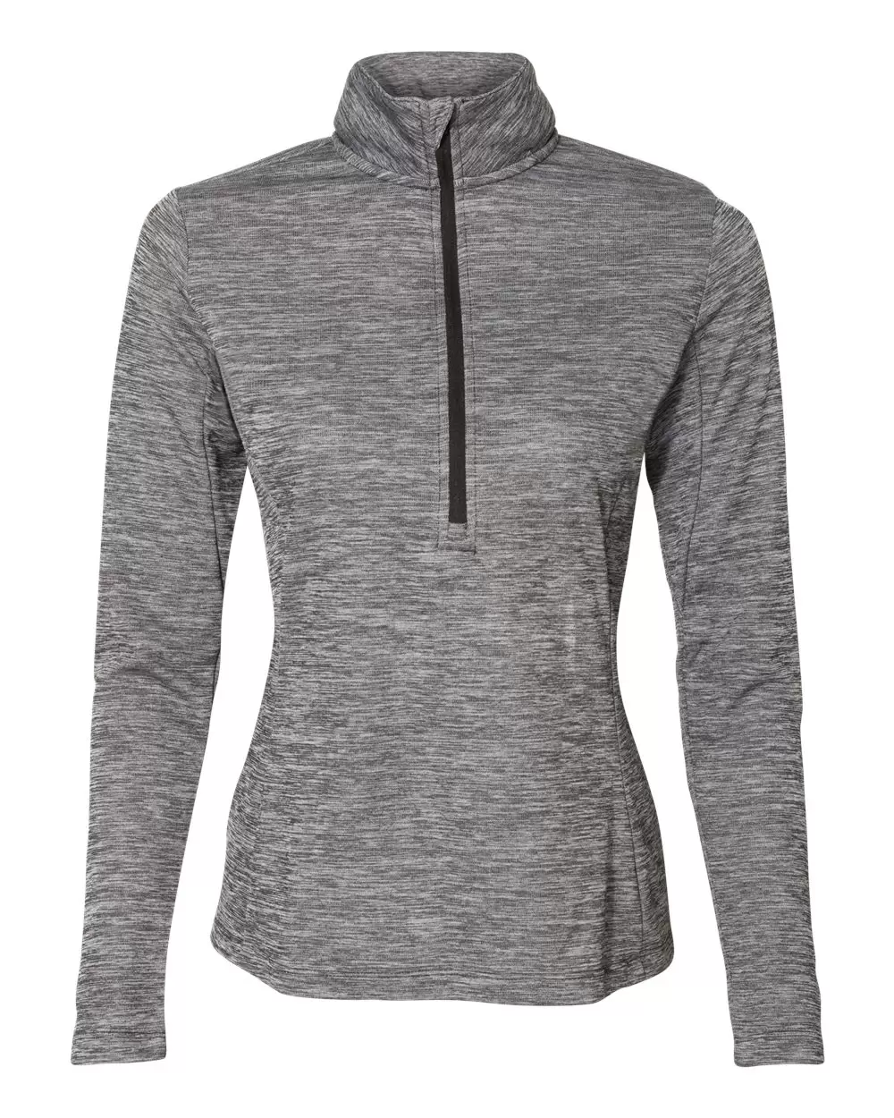 Russel Athletic QZ7EAX Women's Striated Quarter-Zip Pullover SKU: QZ7EAX