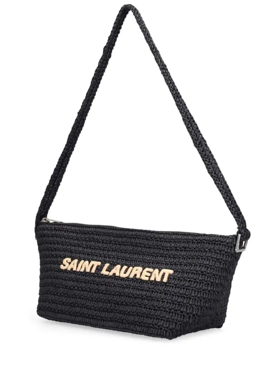 Saint Laurent   Le Rafia shoulder bag 