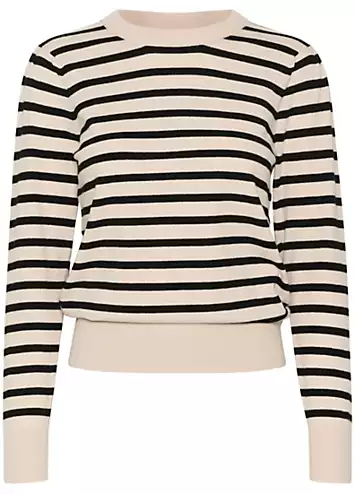 Saint Tropez Fikam Striped Long Sleeve Pullover | Kaleidoscope