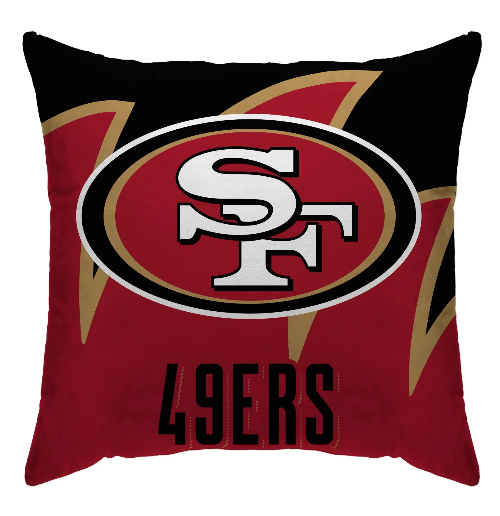 San Francisco 49ers Shark Tooth Throw Pillow