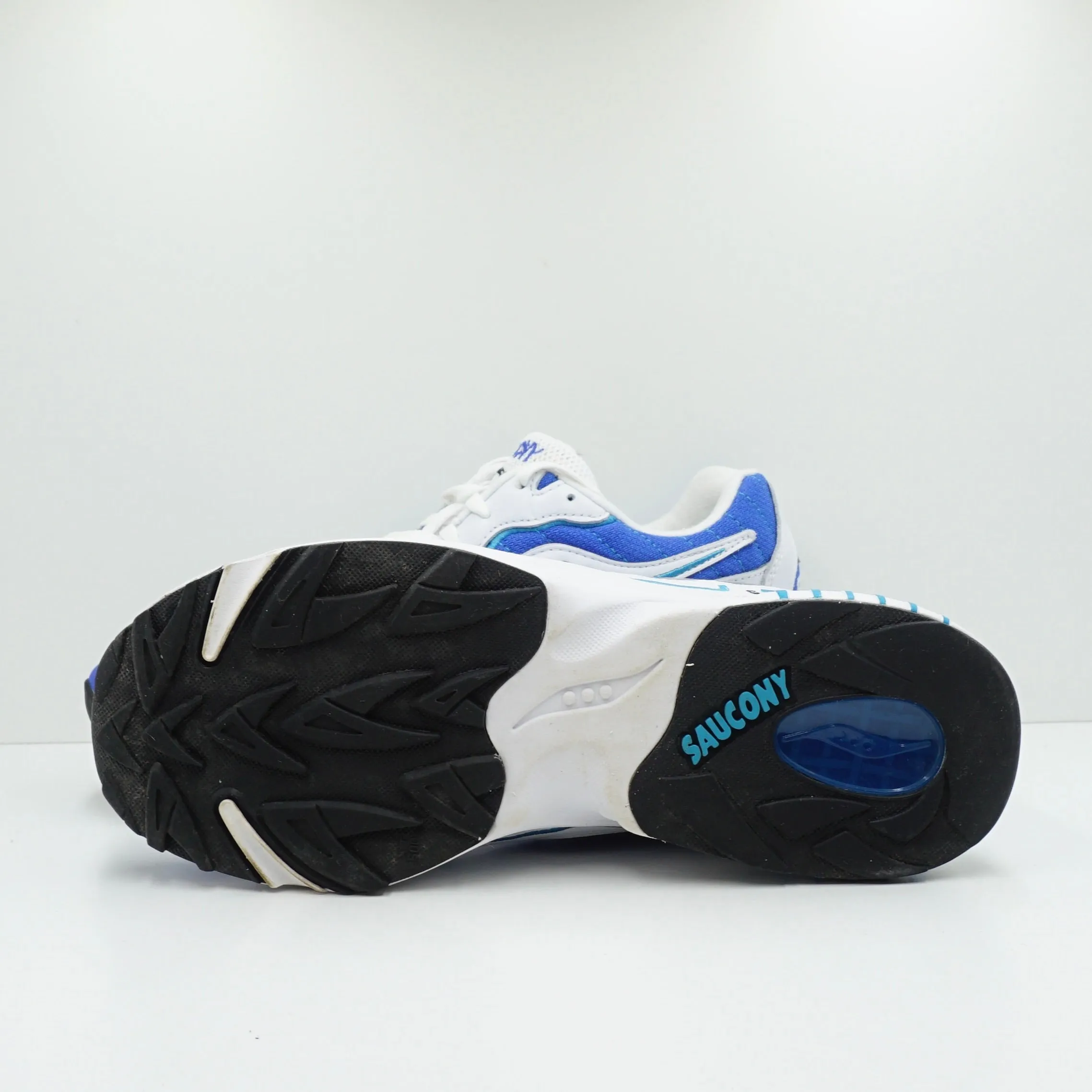 Saucony 3D Grid Hurricane White Royal