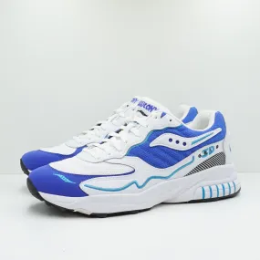 Saucony 3D Grid Hurricane White Royal