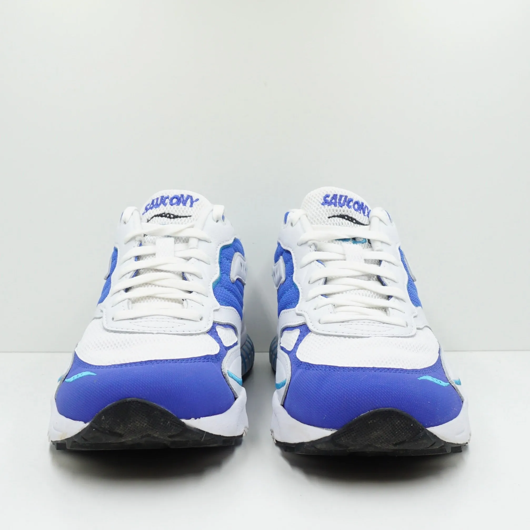 Saucony 3D Grid Hurricane White Royal