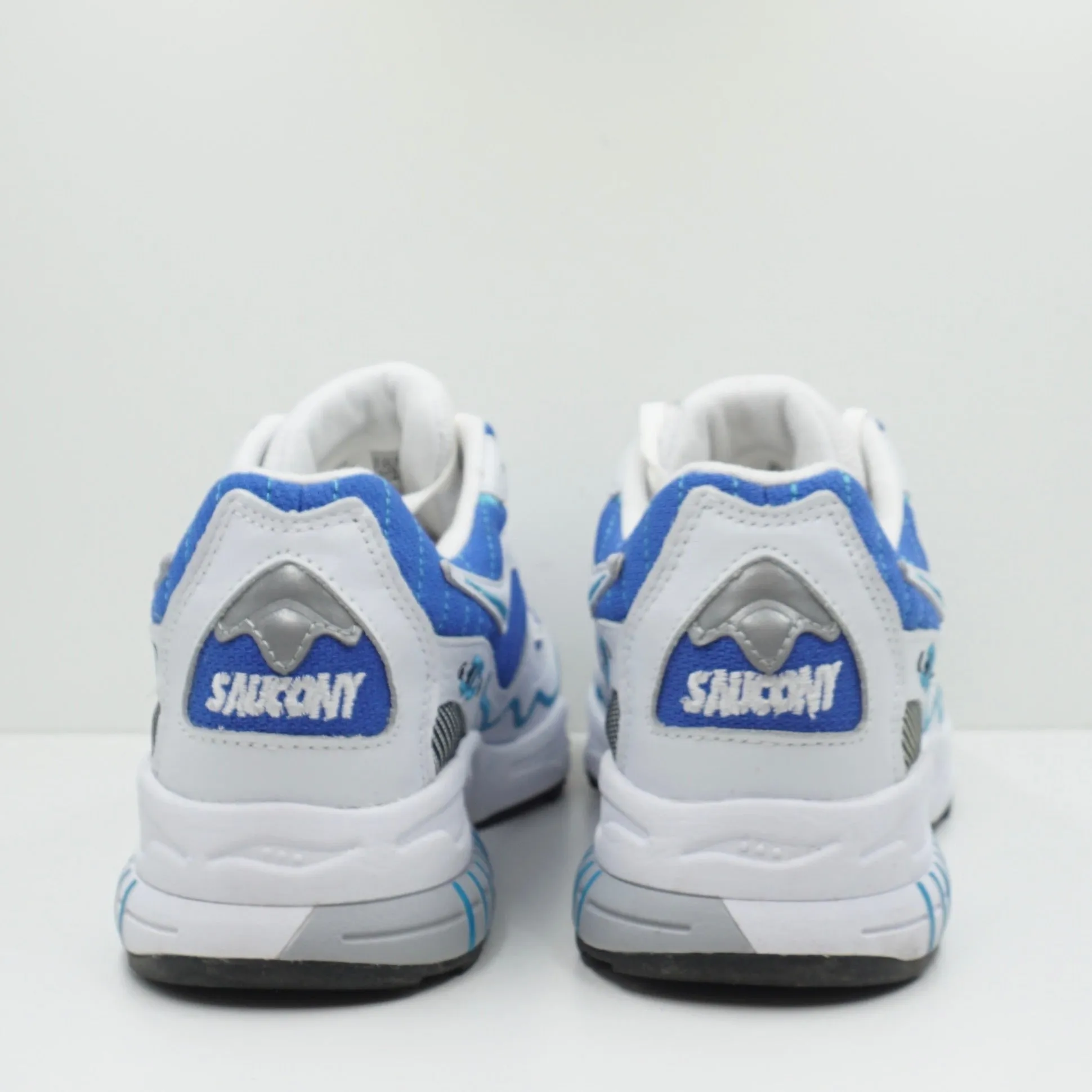 Saucony 3D Grid Hurricane White Royal