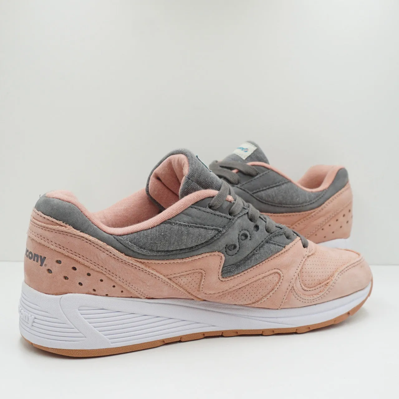 Saucony Grid 8000 Salmon Charcoal Sample