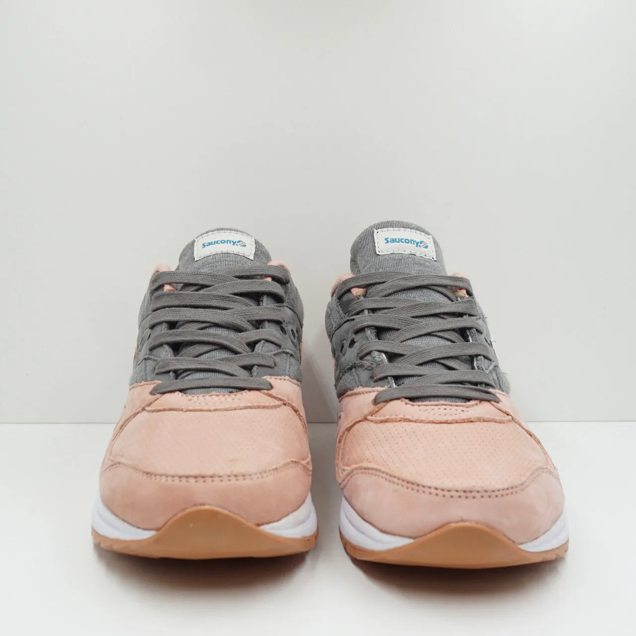 Saucony Grid 8000 Salmon Charcoal Sample