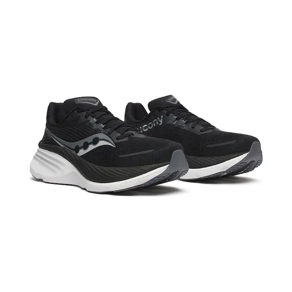 SAUCONY HURRICANE 24 BLACK/CARBON - WOMENS