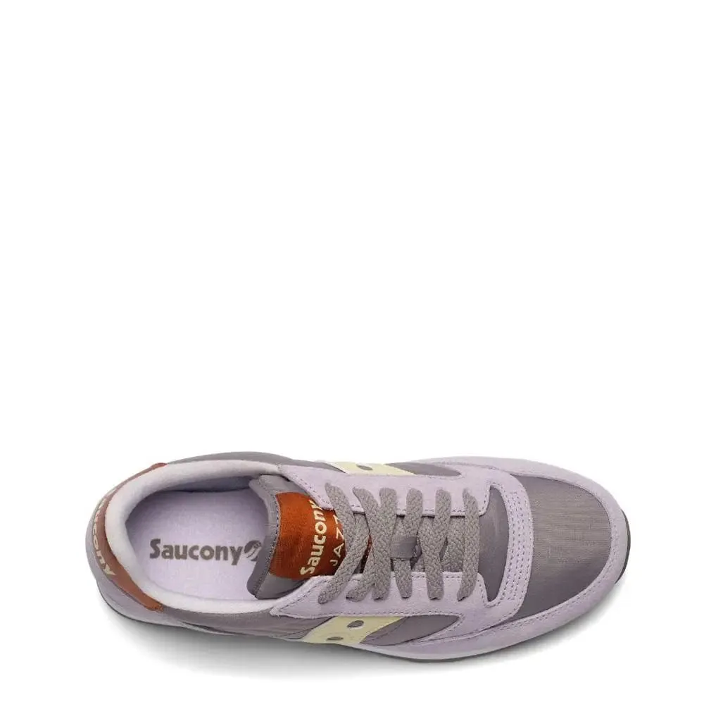 Saucony Womens Jazz Original Trainers Purple / Yellow