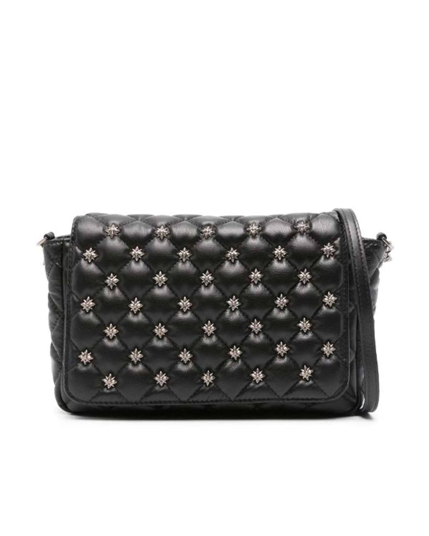 Shoulder bag with all over studs