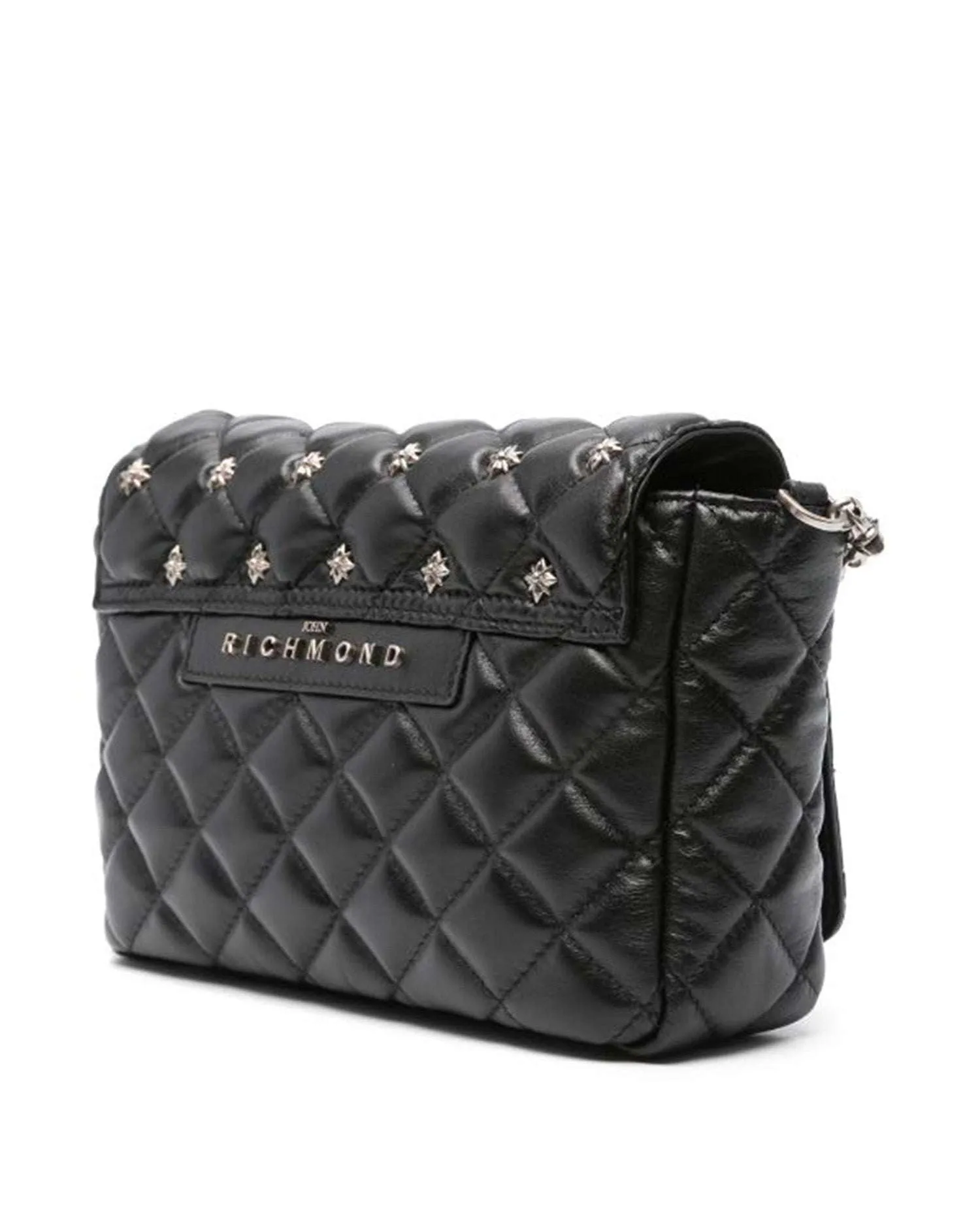 Shoulder bag with all over studs