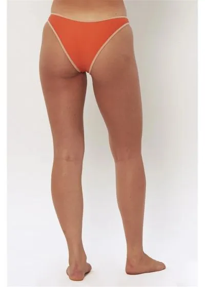 Sisstr Solid Sulu Skimpy Bikini Bottom - Sunburn