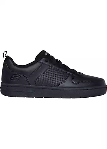 Skechers Boys Black Smooth Street Genzo Trainers | Grattan