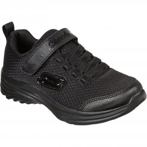 Skechers Dreamy Dancer Miss Minimalistic | Black | Childrens School Trainers