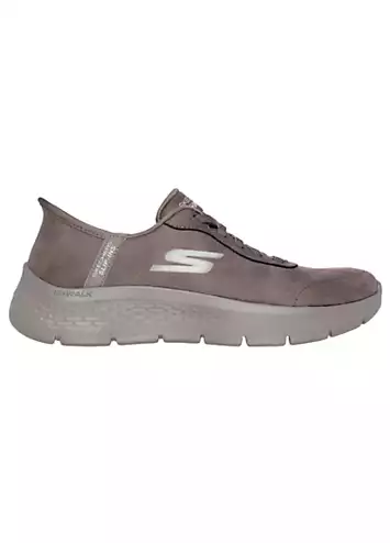 Skechers Go Walk Flex Mali Slip Ins Brown Trainers