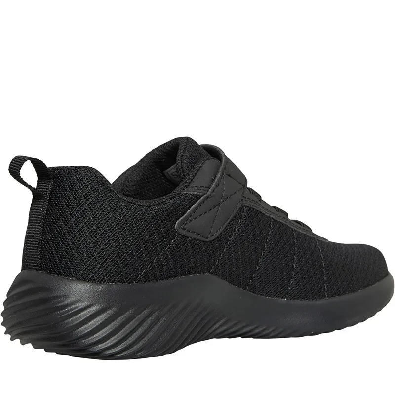 SKECHERS Junior Boys Bounder Baronik Trainers Black/Black