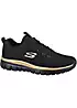 Skechers Ladies Black Graceful - Get Connected Trainers