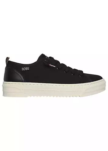 Skechers Women’s Black Bobs Copa Trainers | Kaleidoscope