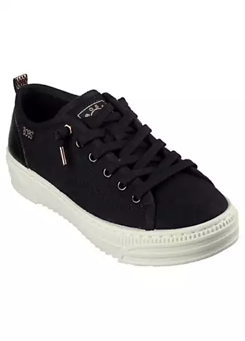 Skechers Women’s Black Bobs Copa Trainers | Kaleidoscope