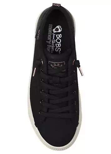 Skechers Women’s Black Bobs Copa Trainers | Kaleidoscope