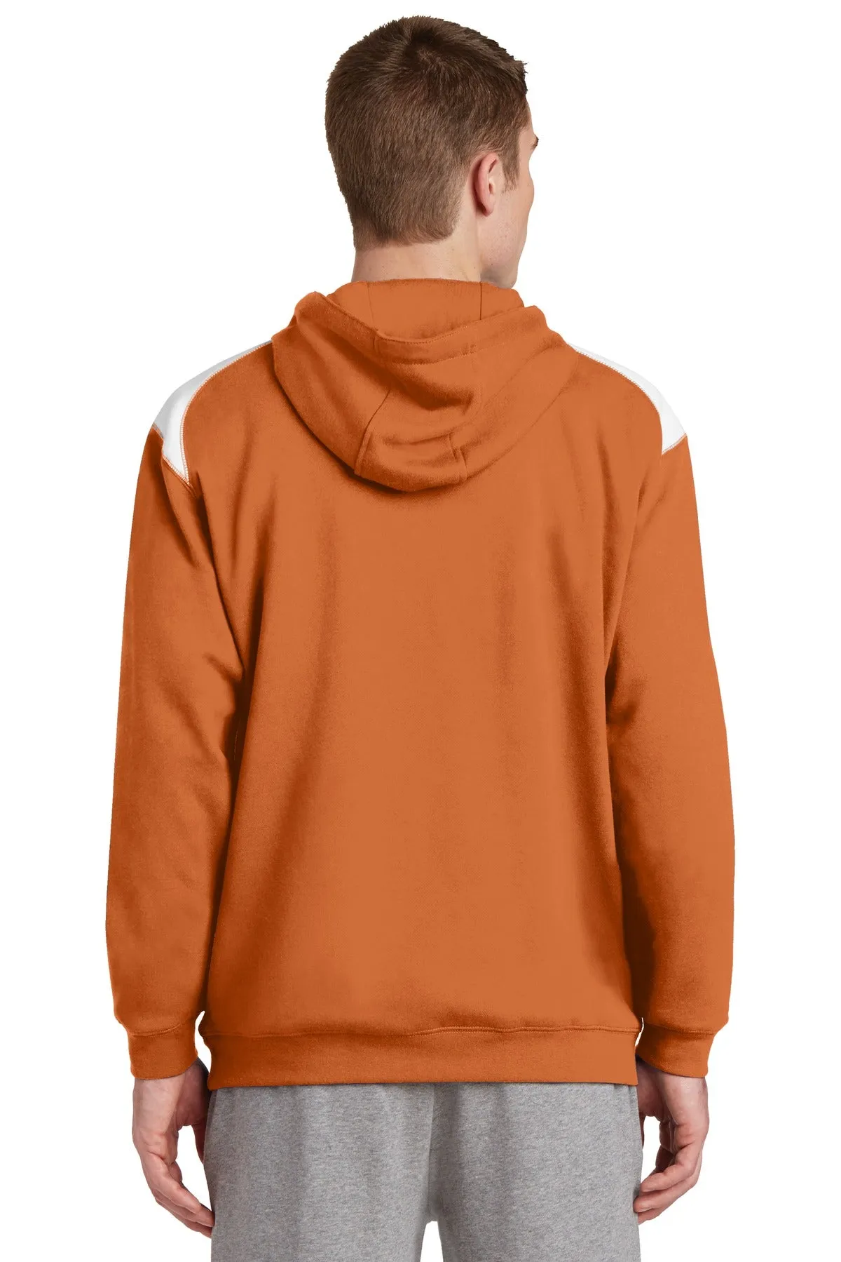 Sport-Tek Men's Pullover Hooded Sweatshirt with Contrast Color. F264