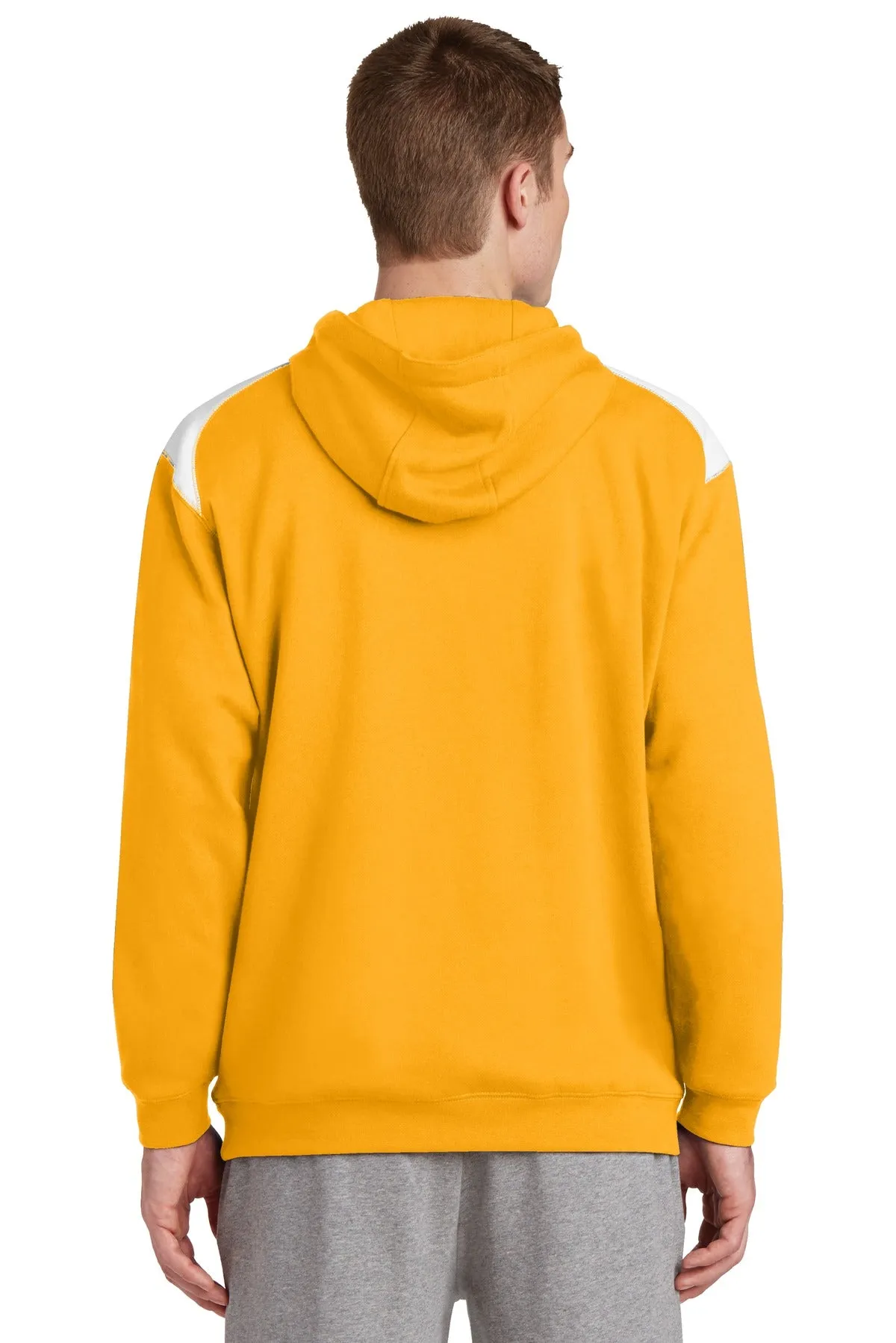 Sport-Tek Men's Pullover Hooded Sweatshirt with Contrast Color. F264