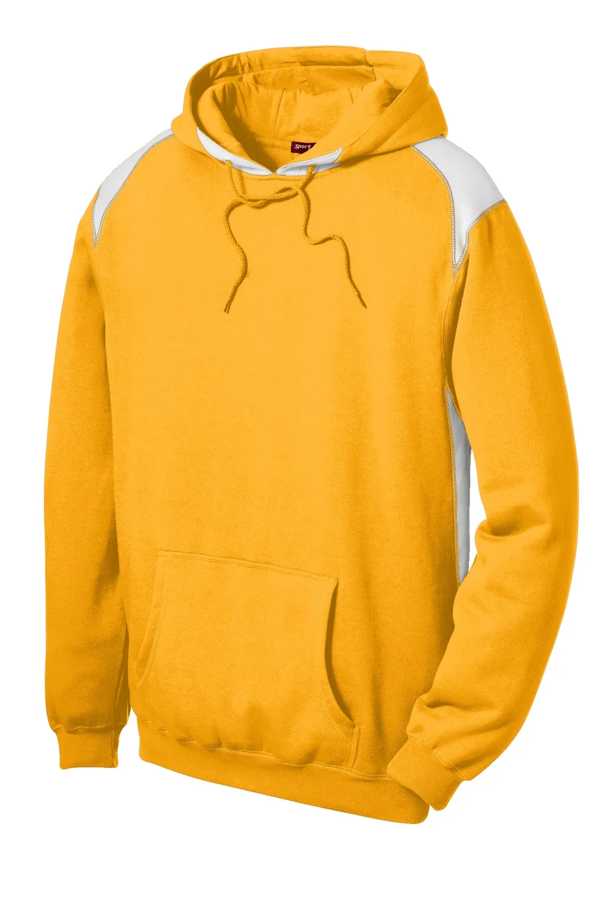 Sport-Tek Men's Pullover Hooded Sweatshirt with Contrast Color. F264