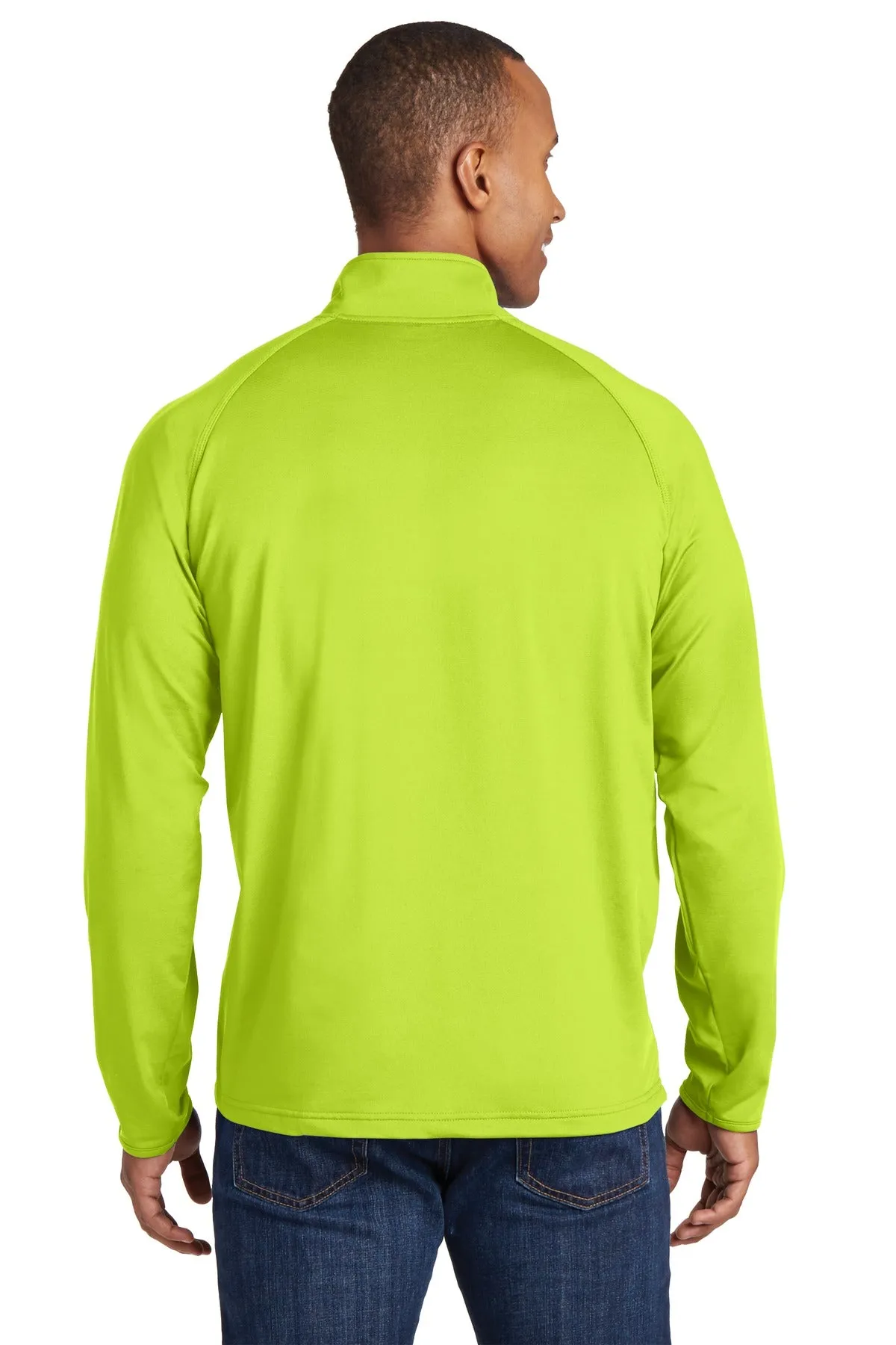 Sport-Tek Men's Sport-Wick Stretch 1/2-Zip Pullover