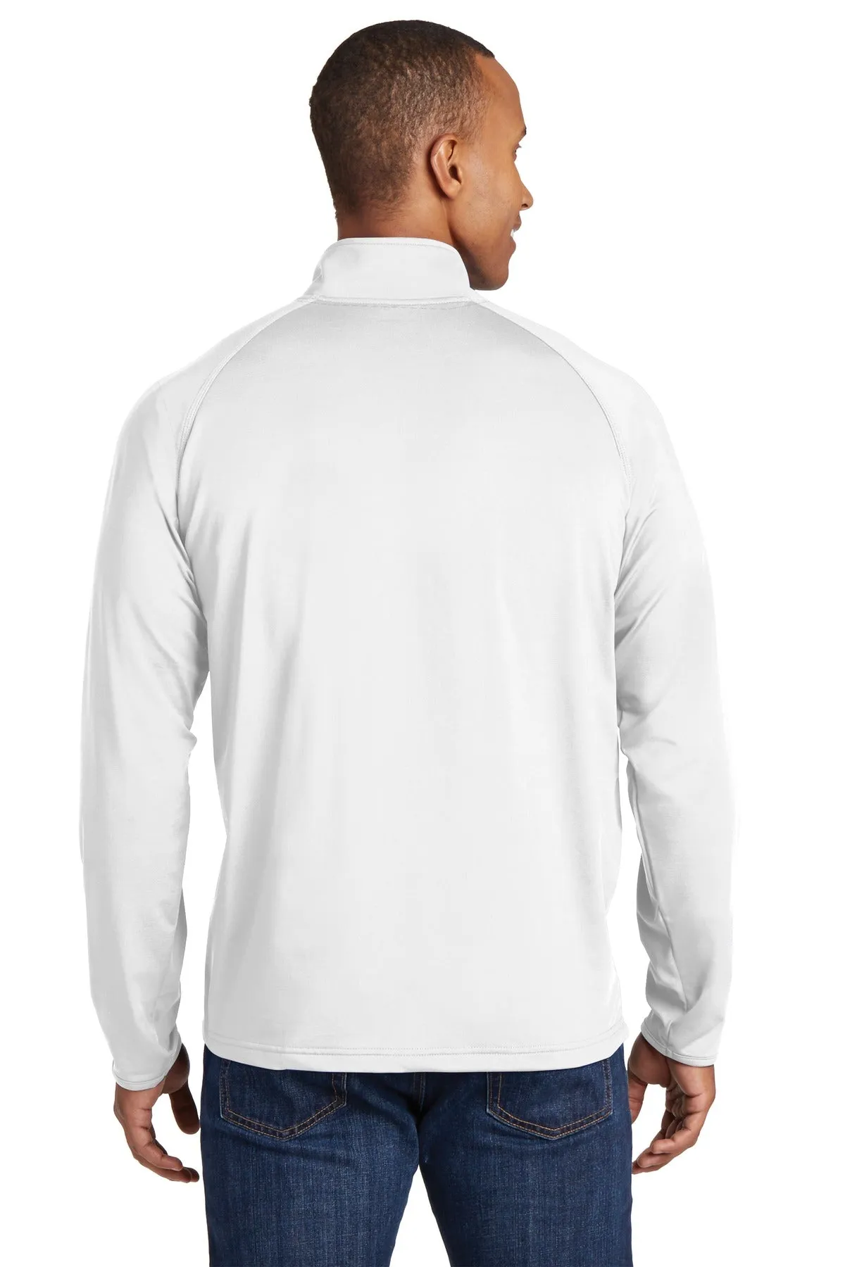 Sport-Tek Men's Sport-Wick Stretch 1/2-Zip Pullover