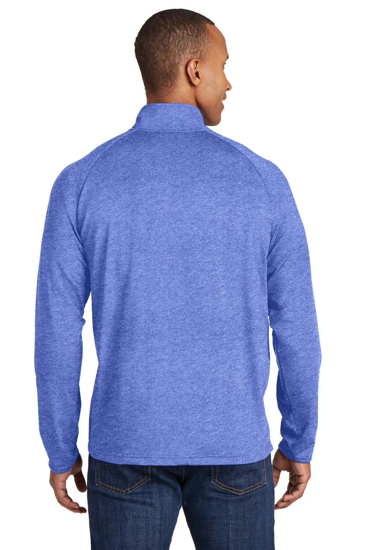 Sport-Tek Men's Sport-Wick Stretch 1/2-Zip Pullover