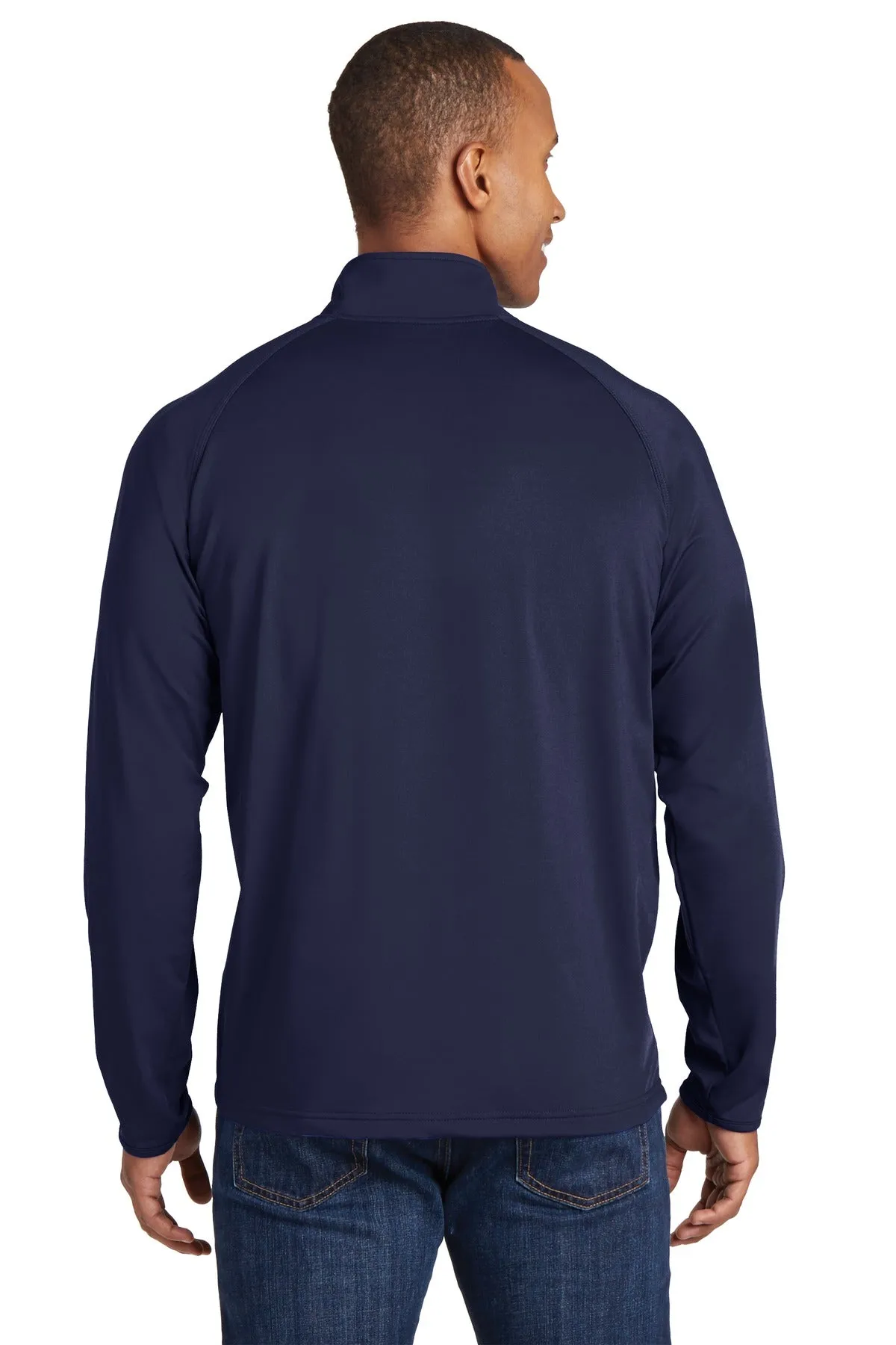 Sport-Tek Men's Sport-Wick Stretch 1/2-Zip Pullover